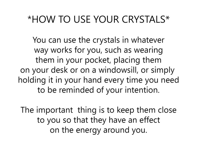 7 Chakra Crystals 7 Chakra Crystal Set Clear Quartz Etsy