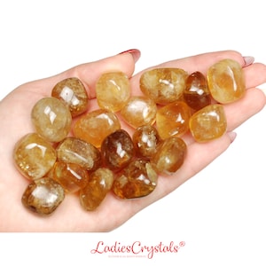 Honig-Aragonit Trommelstein: Beruhigender Kristall zur Meditation