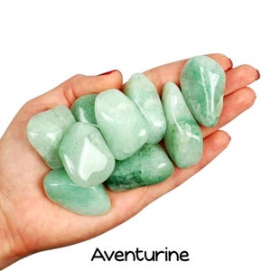 Green Aventurine Tumbled Stone, Aventurine Zimbabwe, Tumbled Stones, Metaphysical Crystals, Crystals, Gifts, Gems, Gemstones, Stones, Rocks