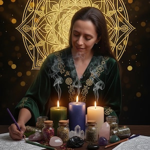 Career Success Manifestation, Get Hired Ritual, Get a Job Blessing, Money Attracting Ritual, Spiritual Work for Career, Fast Money, Success image 2
