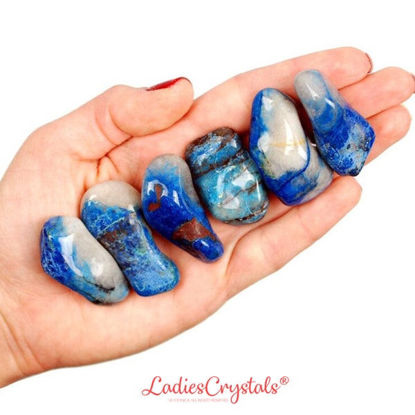 Shattuckite Tumbled Stone, Shattuckite, Tumbled Stones, Stones, Crystals, Rocks, Gifts, Gemstones, Gems, Zodiac Crystals, Healing Crystals