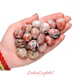 Sunstone Tumbled Stone, Sunstone, Tumbled Stones, Stones, Crystals, Rocks, Gifts, Wedding Favors, Gemstones, Gems, Zodiac Crystals, Sun