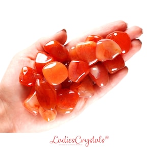Carnelian Malawi Tumbled Stone, Carnelian, Tumbled Stones, Crystals, Stones, Gifts, Rocks, Gems, Gemstones, Zodiac Crystals, Healing Crystal