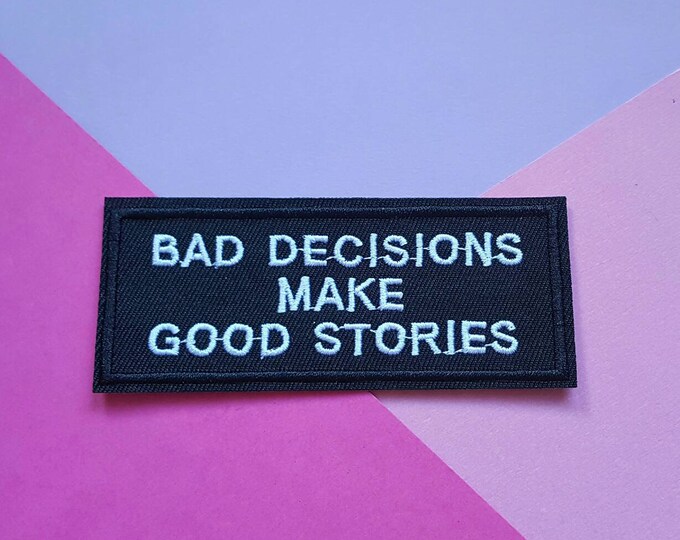 FUNNY QUOTE Iron on Patch/clothing Patch/jacket Etsy