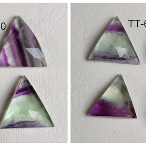 FLUORITE FACETED GEMSTONE, cut faceted jewelry making gemstone