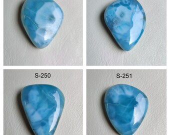 LARIMAR CABOCHON GEMSTONE,fancy shape jewelry making gemstone