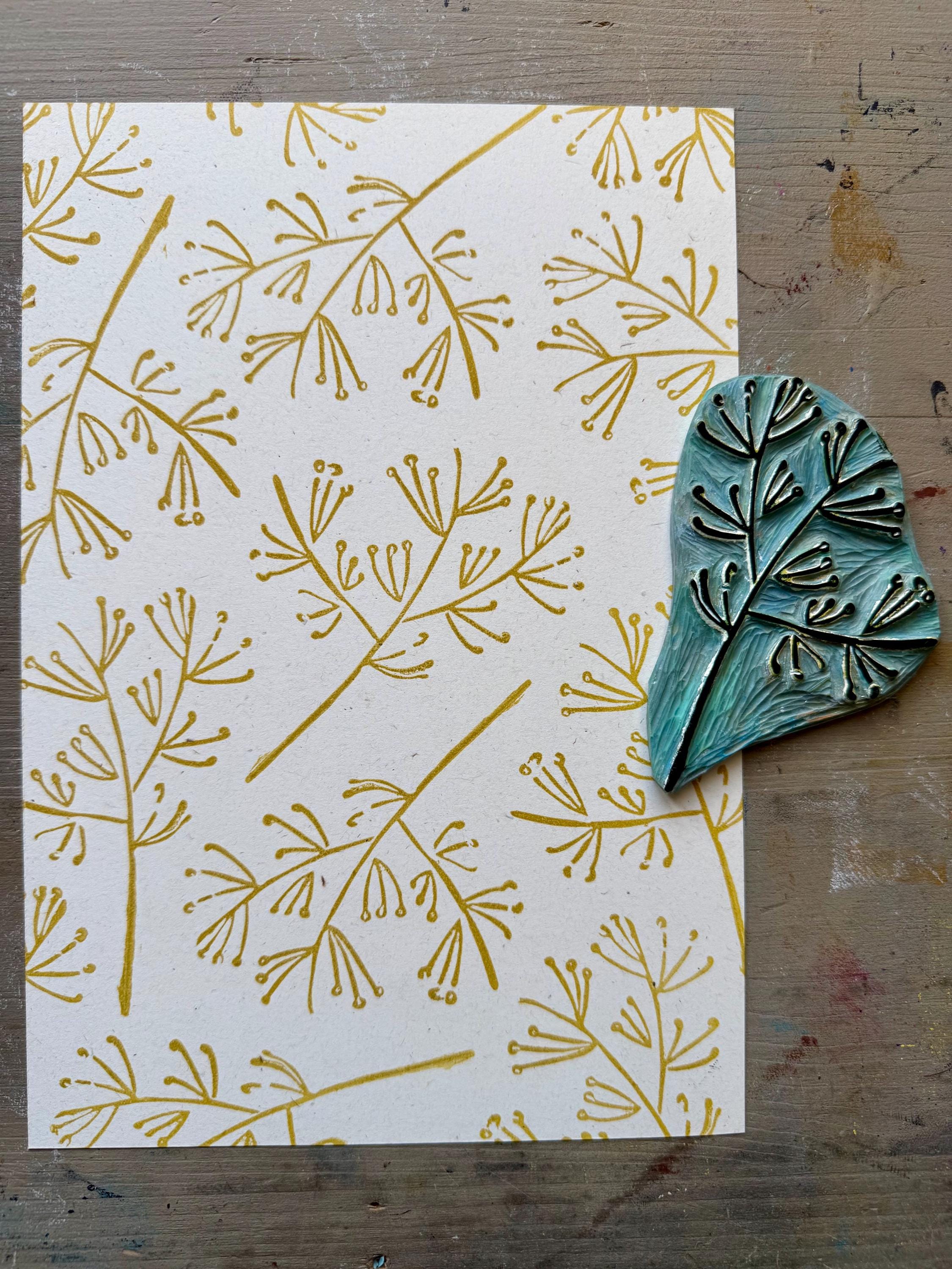 Stamp , Rubber Stamp, Timbro, Timbri, Leaf Stamp, Block Printing ...