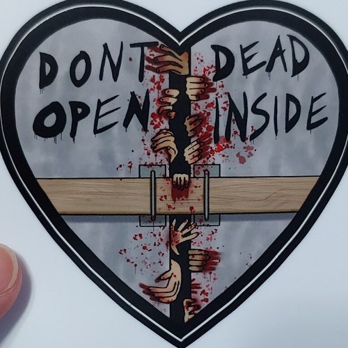 The Walking Dead Sticker Pack. Matte Vinyl Stickers. Sticker Etsy