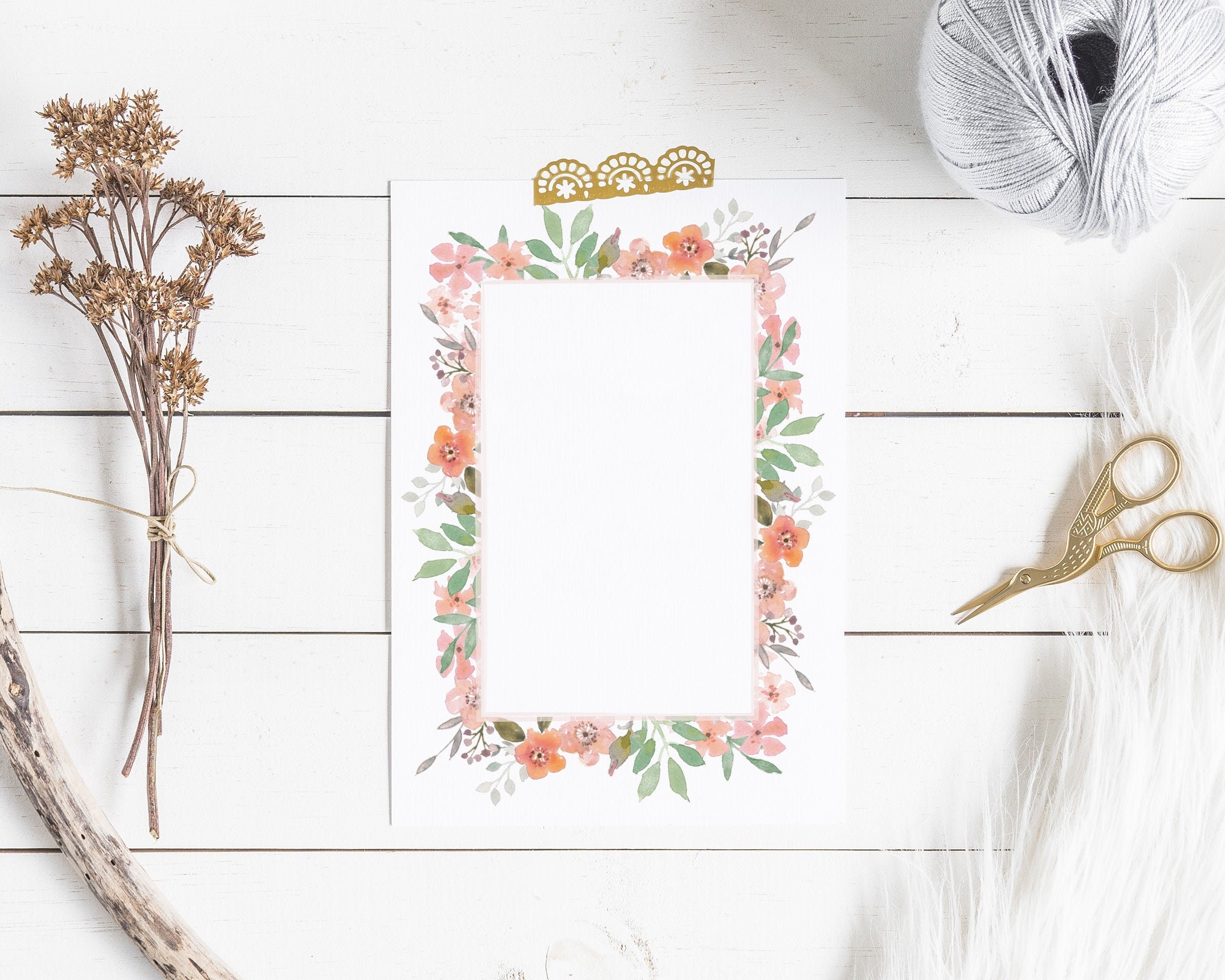 Blank cards to fill in postcard format Etsy