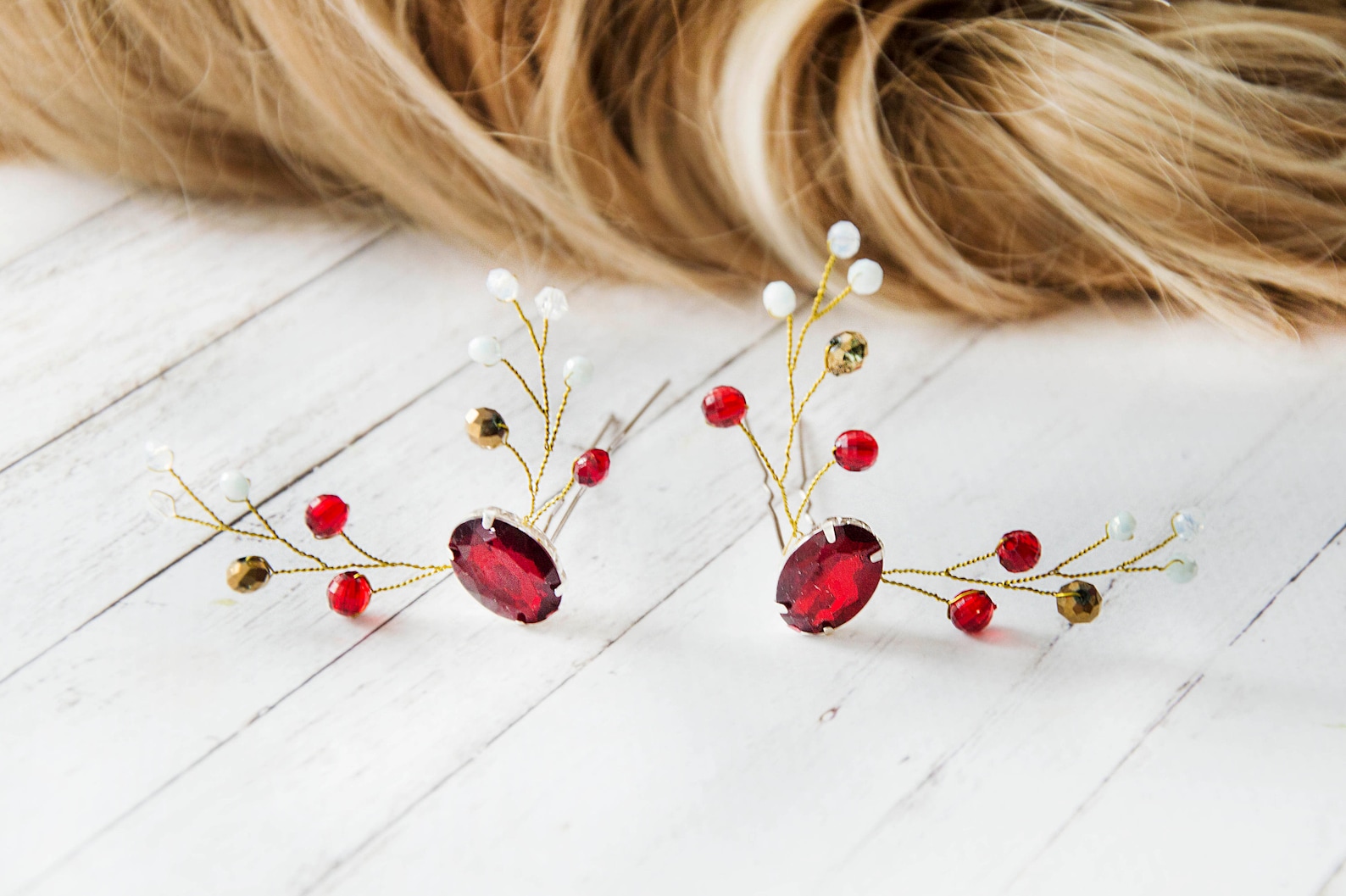Christmas Bobby Pins Christmas Hair Clip Christmas Party Etsy