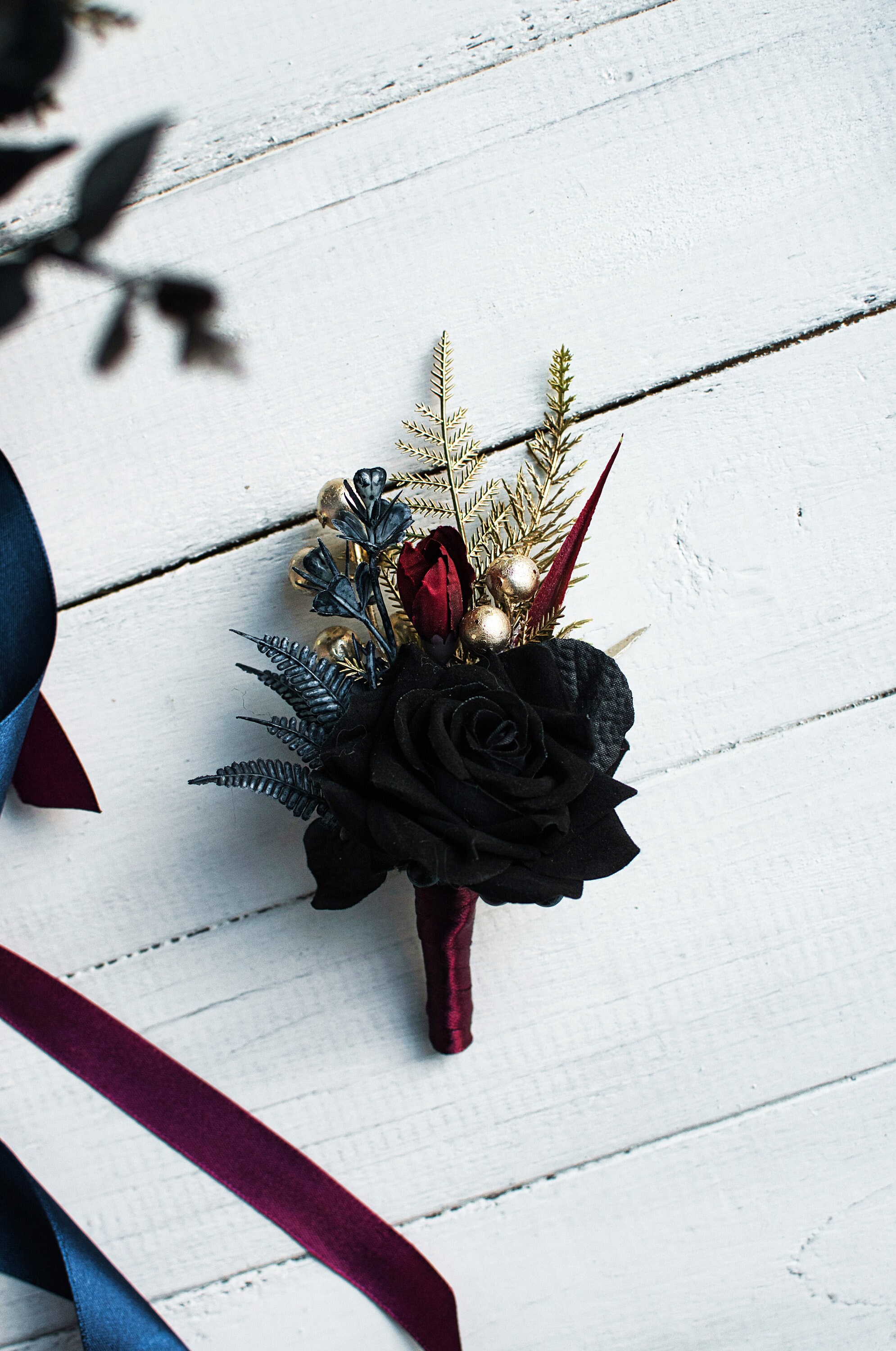 Black Flower Crown Black Bridal Crown Black Hair Crown Black - Etsy