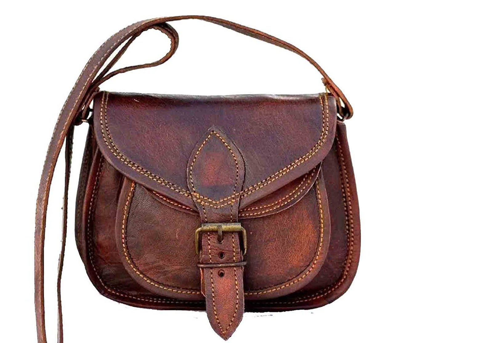 Leather Messenger Bag / Sling Bag / Handbag / Leather Handbag Etsy
