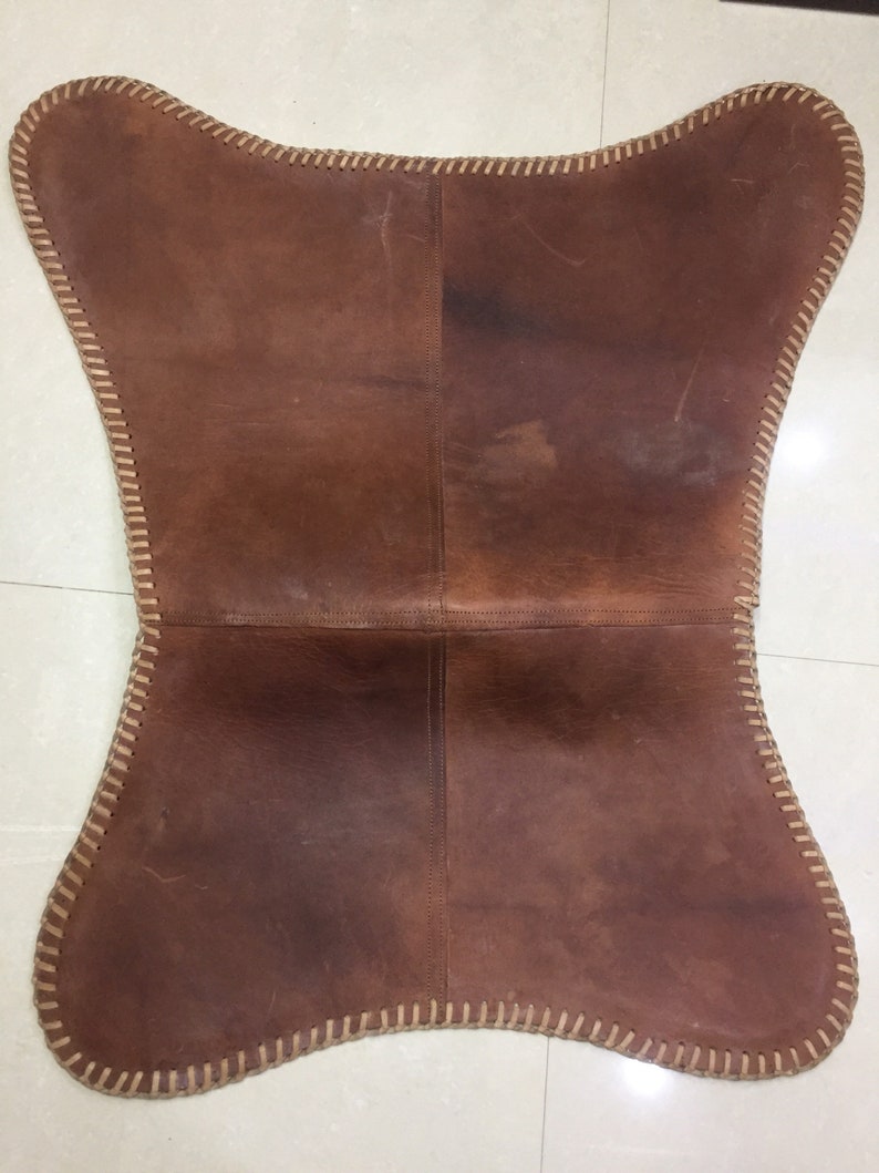 Vintage Leather Butterfly Chair Cover Butterfly Chair Cover Etsy