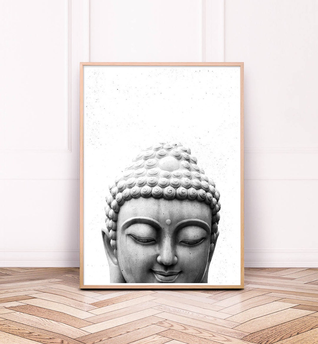 Buddha Print Buddha Statue Printable Art Digital Download - Etsy