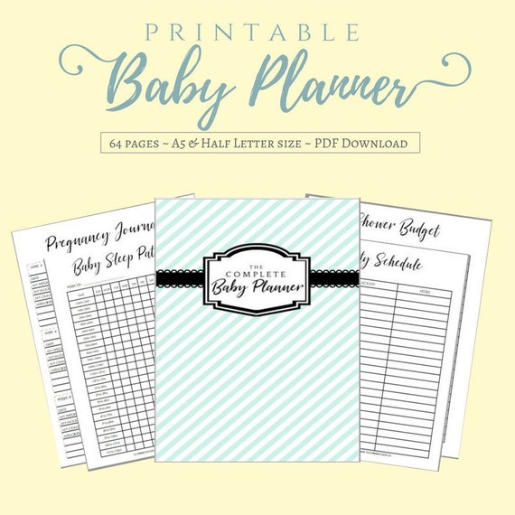 Baby Planner Pregnancy Journal Printable Planner Pages Printable Baby Planner Half Letter Size A5 Pregnancy Planner Baby Planner Pregnancy Journal Printable Planner Pages Printable Baby Planner Half Letter Size A5 Pregnancy Planner