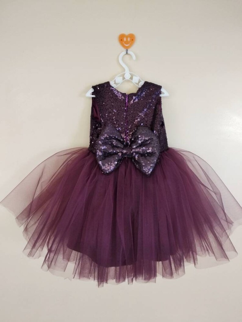 Dark Purple Dress Toddler