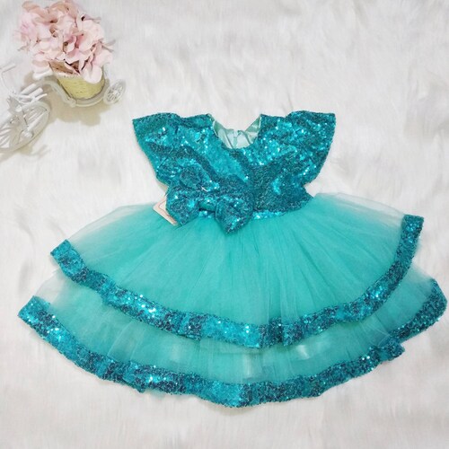 Girls Black Sequin Dress Black Sparkle Dress 1st Birthday Etsy