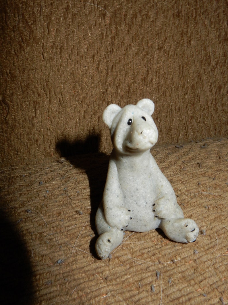 Condition is Used. Second Nature Design Quarry Critters Boo bear figurine  2000 2.5\u201d Art & Collectibles Collectibles aloli.ru