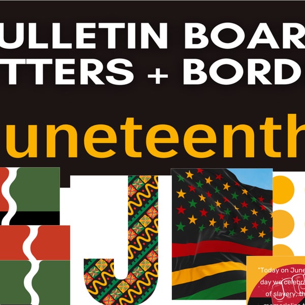 Black History Month Bulletin Board Border - Etsy