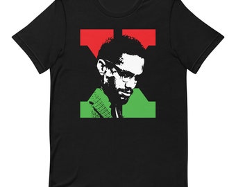 Malcolm X Tshirt | Malcolm X Shirt | Civil Rights Tee | Civil Rights Icon Tee | Malcolm X Tee for Men and Women | Social Justice Tee