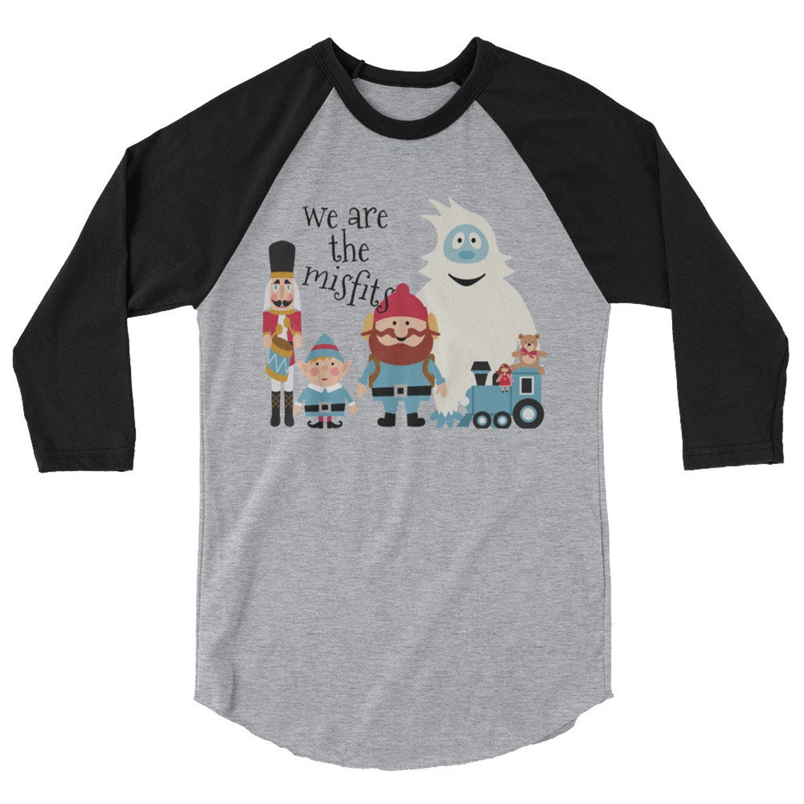 The Island of Misfit Toys Tees We Are the Misfits Christmas Tee Toys of