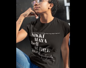 Women Book Lovers Tee Shirt | Maya Angelou Shirt | Black Writers Tshirt | English Teacher Shirt | Black Teacher Gifts