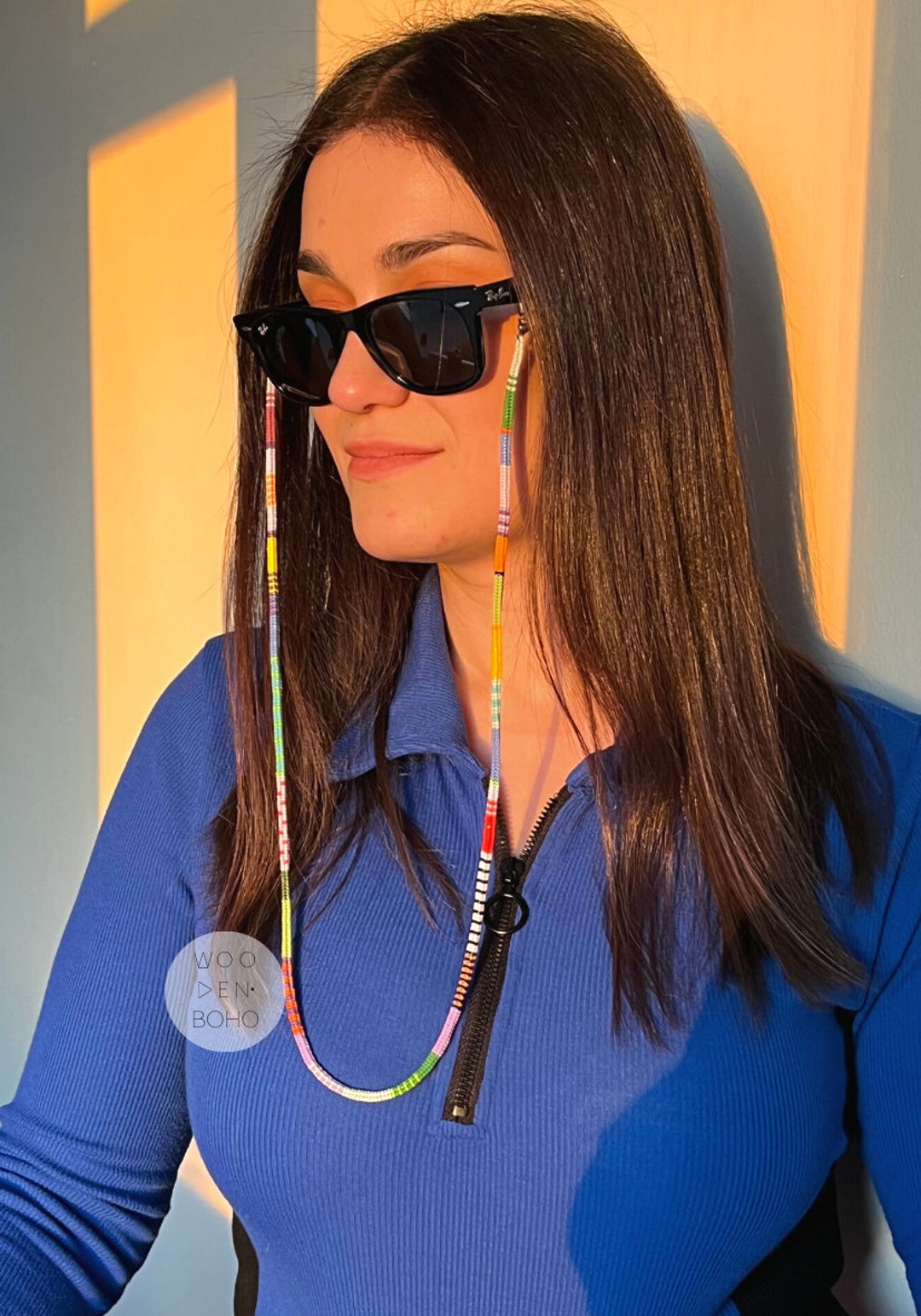 FIONA Handwoven Glasses Sunglasses Chain Made With Miyuki Etsy