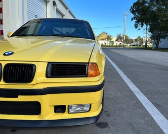 E36 Headlight Duct ABS Plastic Street Version Plug and Play