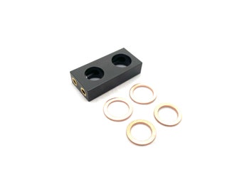 BMW E30 Power Steering Delete Adapter CNC Aluminum