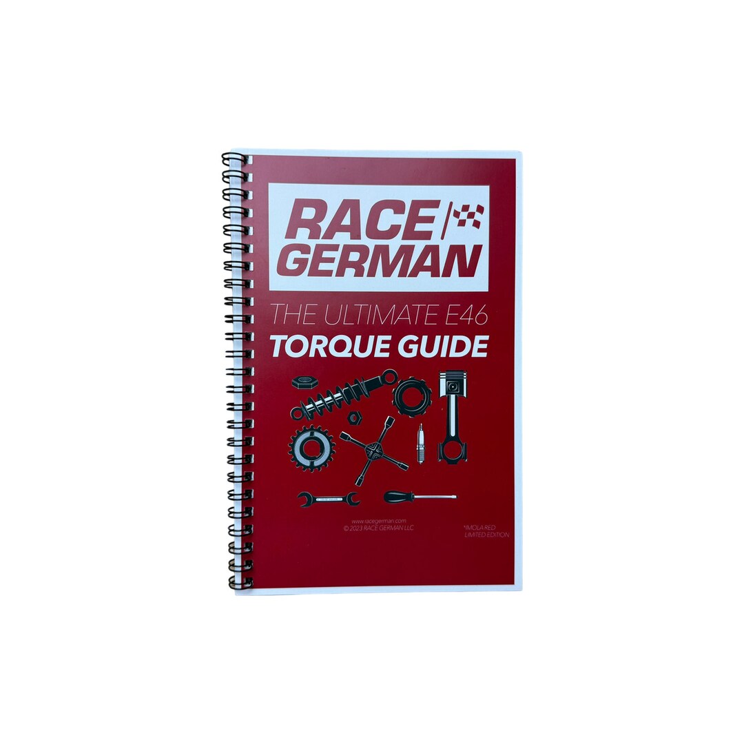 E46 Torque Guide Book BMW All Torque Values in One Easy to Read Book