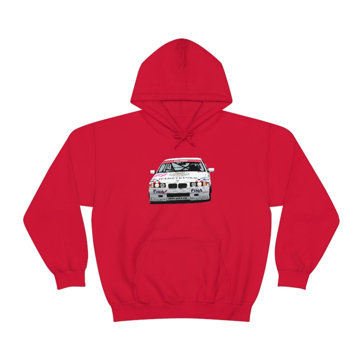 Sweat à Capuche LTW Inspiré BMW E36 - 80% Coton, Style Sport Auto | Unisexe | Cadeau Fan De Voitures