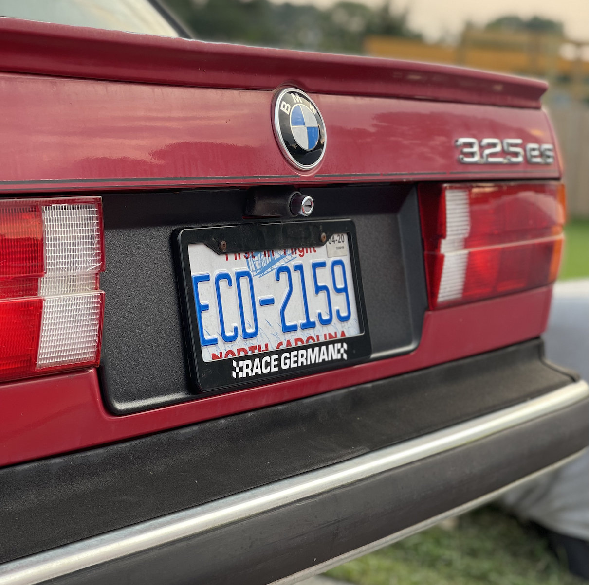 BMW E30 Early Model Plate Filler BMW 325e 318i M3 - Etsy