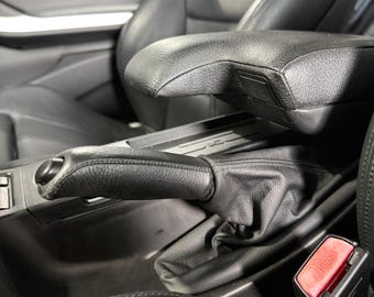 OEM Style E46 100% Leather E Brake Handbrake Boot Plug & Play