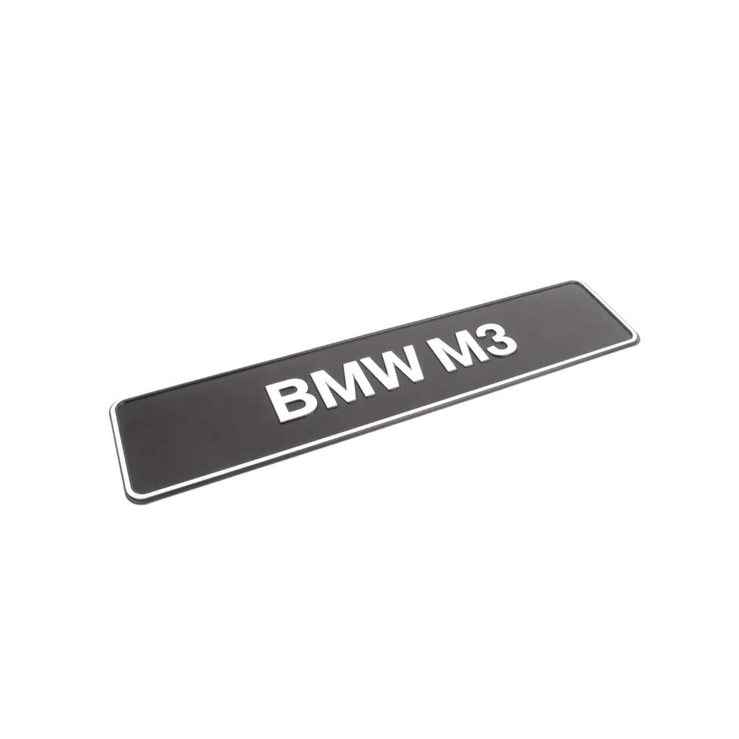 OEM BMW M3 Dealer Front License Plate Embossed E30 E36 E46 E90 Etsy