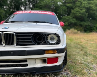 BMW E30 Headlight Duct Best on Market Not Universal 3" Outlet
