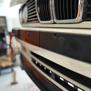 BMW E30 Late Model Front License Plate Plugs (Plastic Bumper 318is 325i)
