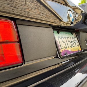 BMW E34 Rear Plate Filler