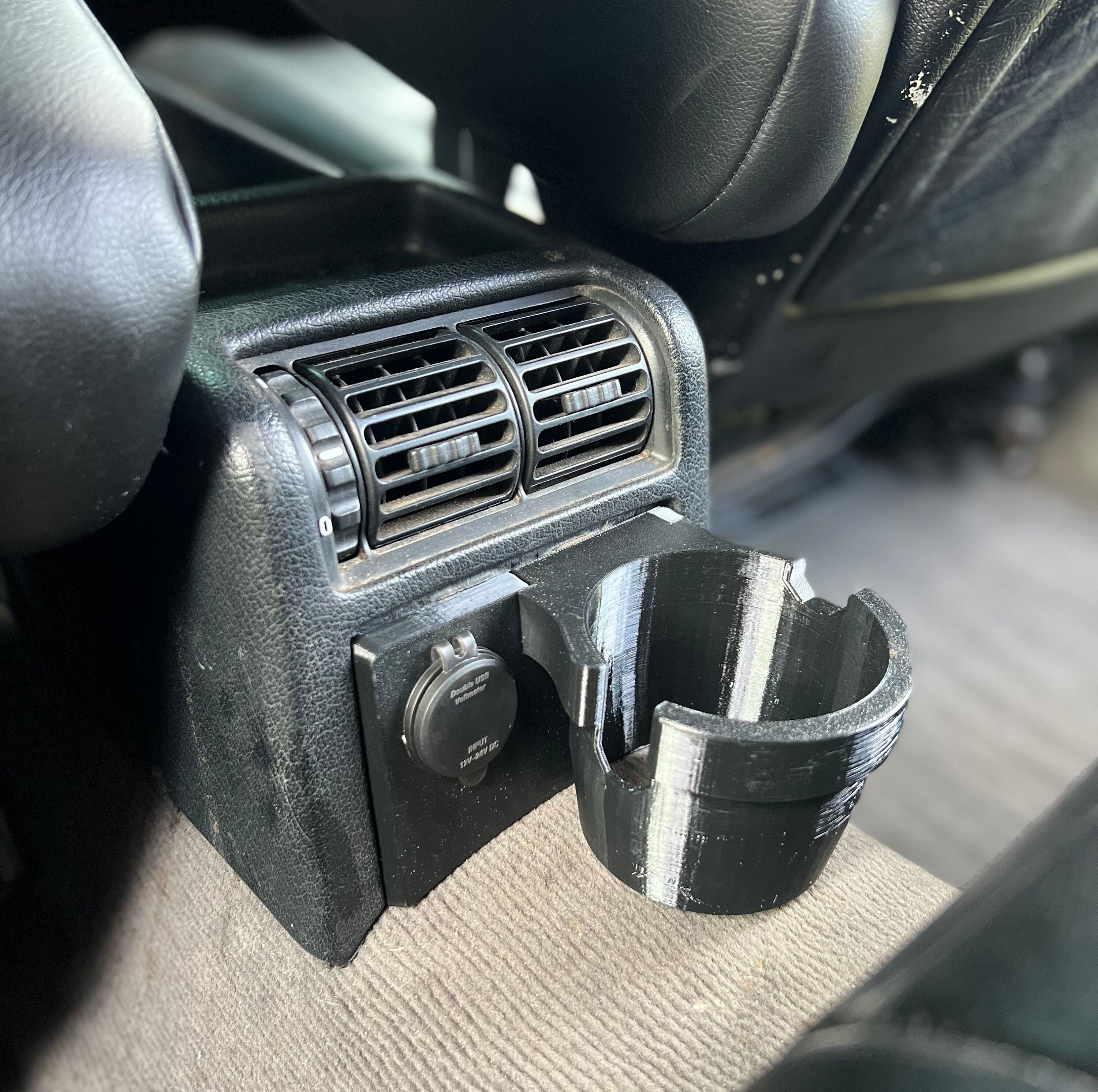 BMW E34 Rear Cupholders Hold Mugs, Bottles, Coffee Cups No More ...