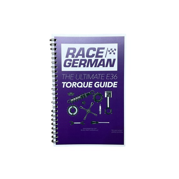 The Ultimate BMW E36 Torque Guide Book over 300 Torque Etsy