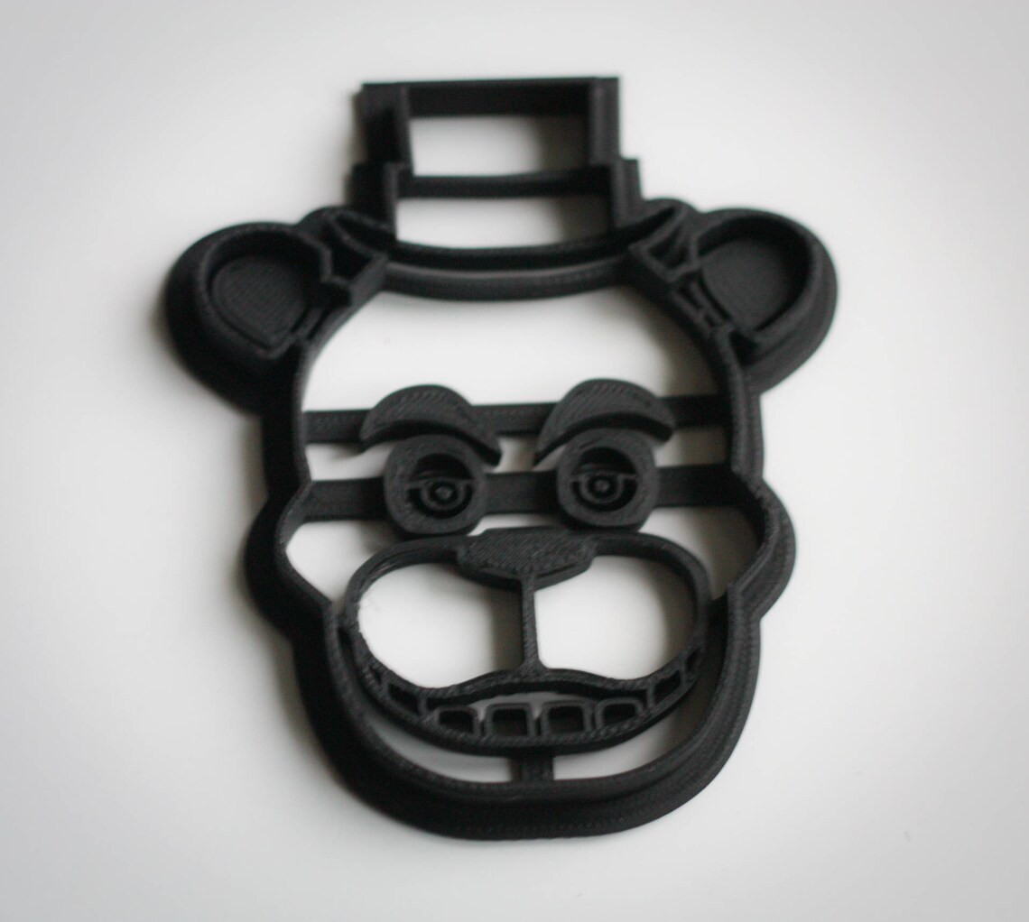 Five Nights at Freddys Cookie Cutter Freddy FNAF Cookie Etsy
