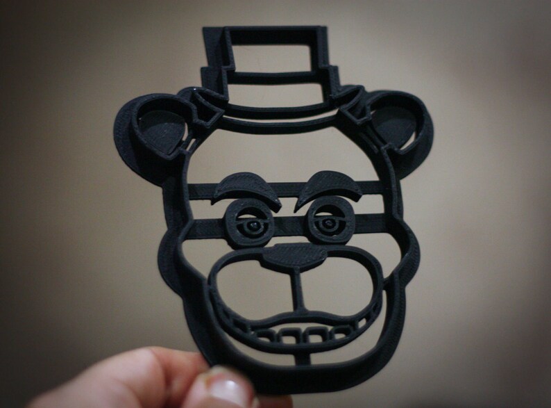 Five Nights at Freddys Cookie Cutter Freddy FNAF Cookie Etsy