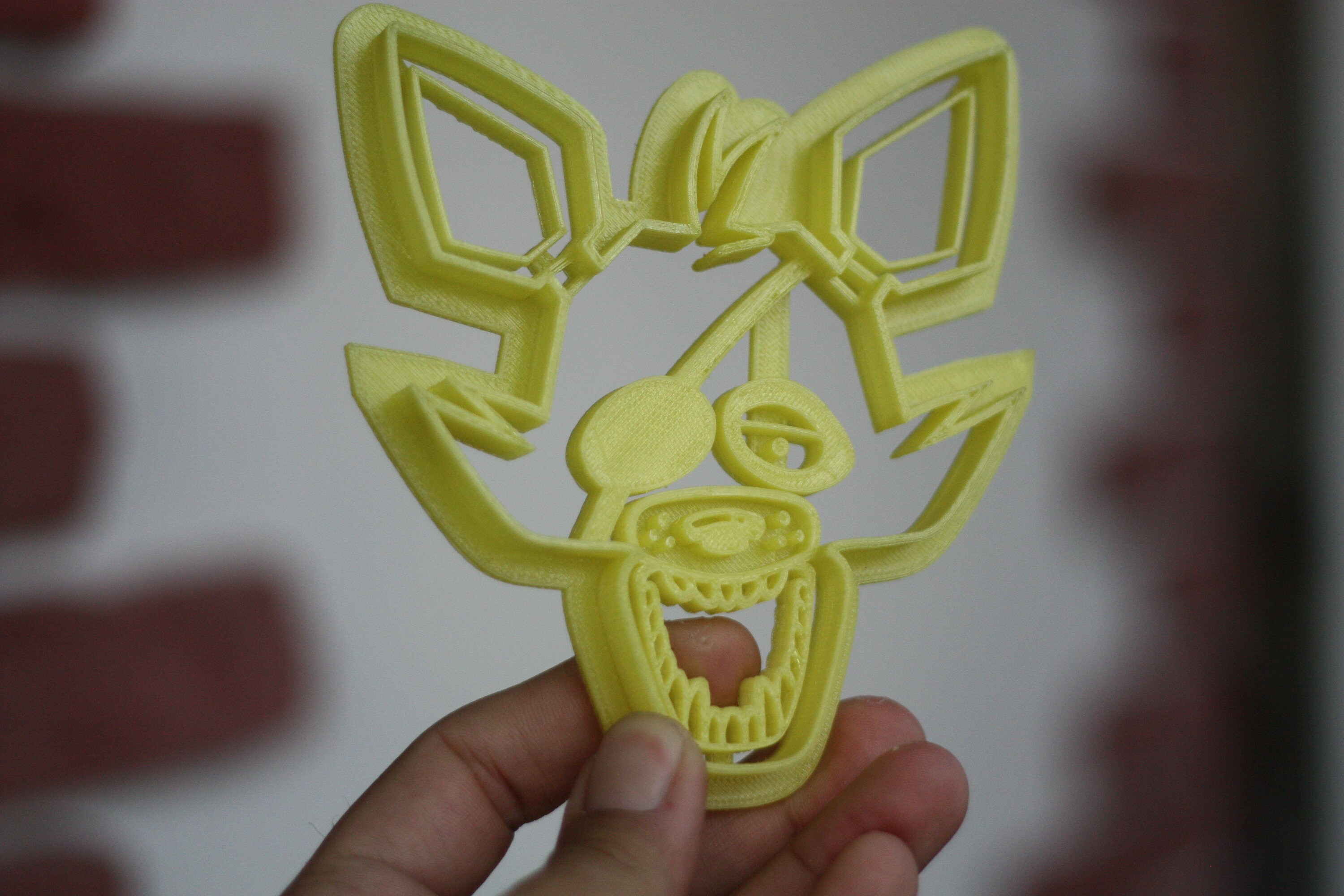 Five Nights at Freddys Cookie Cutter Foxy FNAF Cookie Etsy