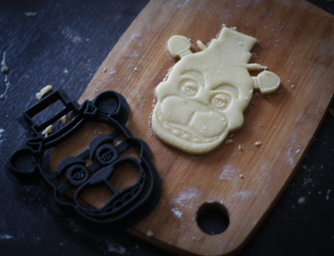 Five Nights at Freddys Cookie Cutter Freddy FNAF Cookie Etsy