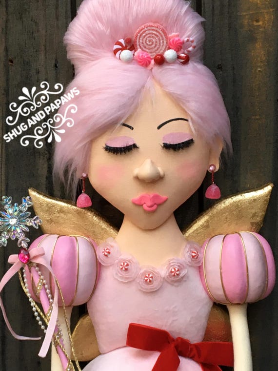 Sugar Plum Fairy, Christmas wreath attachment, Nutcracker Fairy attachment, Nutcracker Sweets , Ballerina Embellishment, Ballet Dancer ,