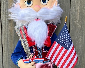 Adorno de corona del tío Sam, Cuatro de Julio,