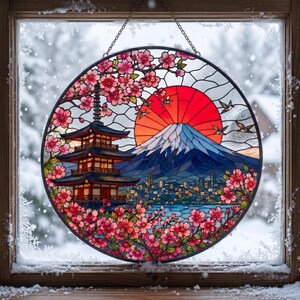 Fuji Stained Glass - Etsy