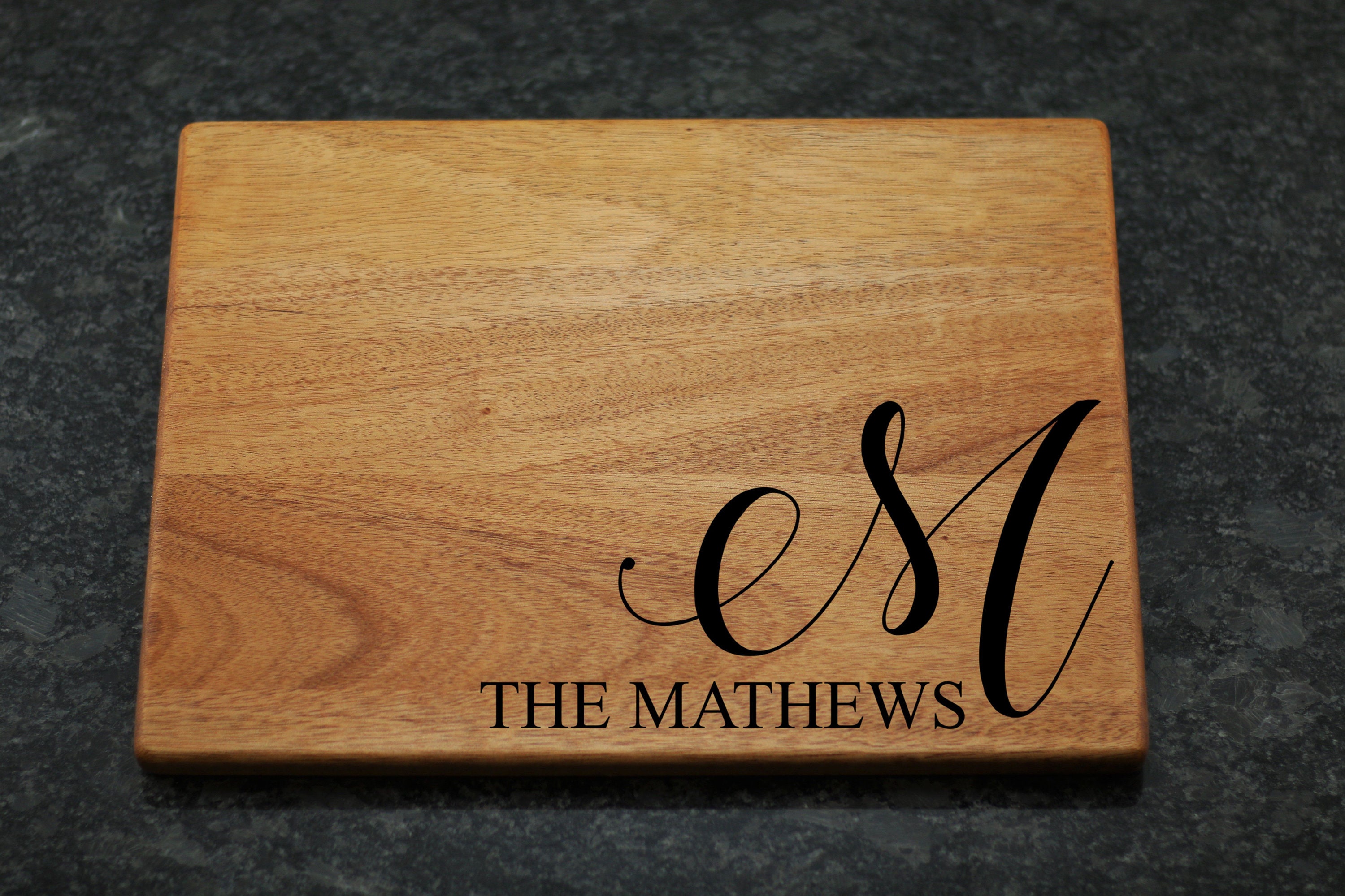 Handcrafted Wood Cutting Board- Maple & Black Walnut - Unique Wedding  Gifts- 5th Anniversary gifts- Personalized Wood — Rusticcraft Designs