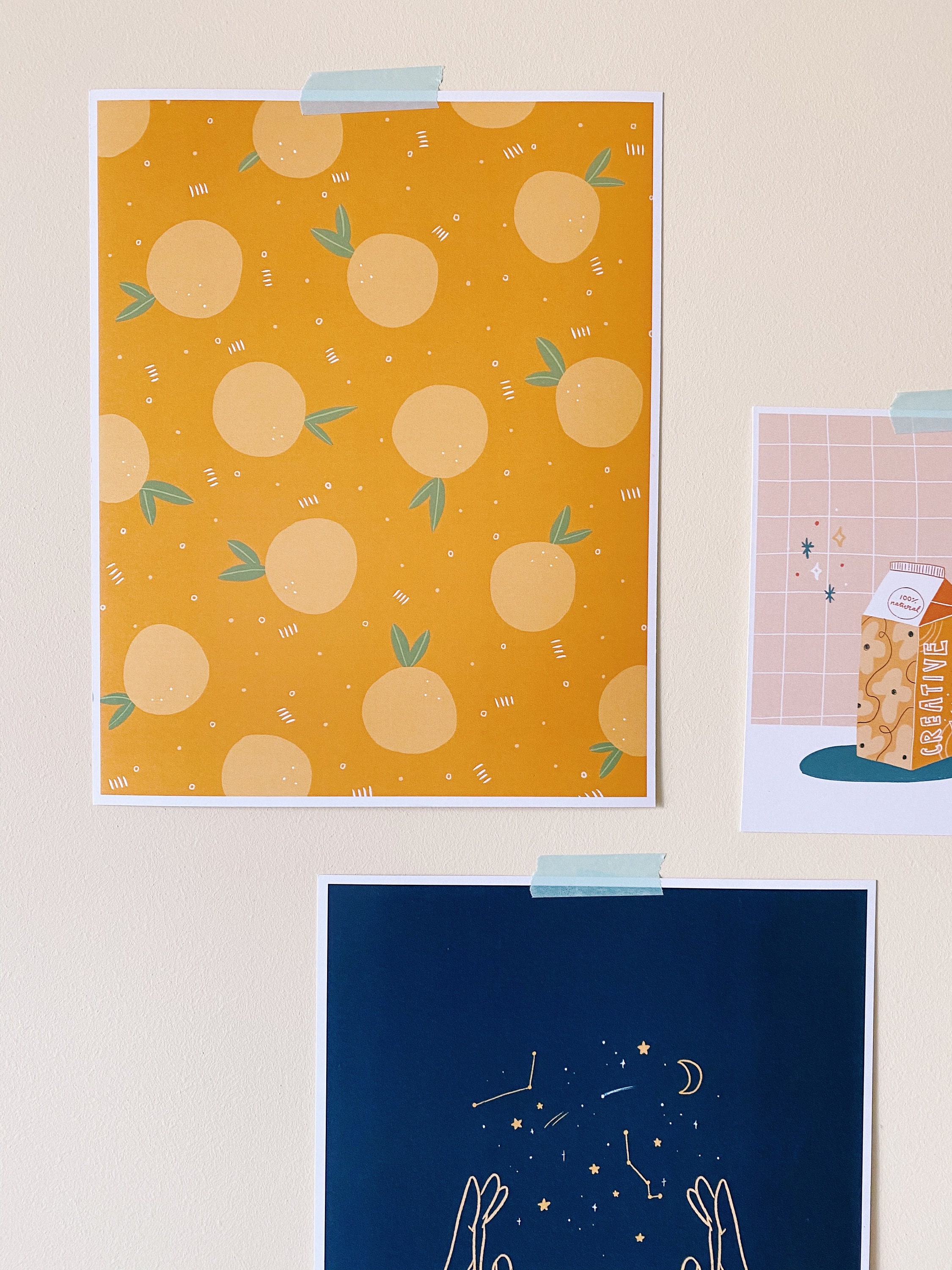Clementine Art Print Wall Decor Art Print Illustrated Etsy