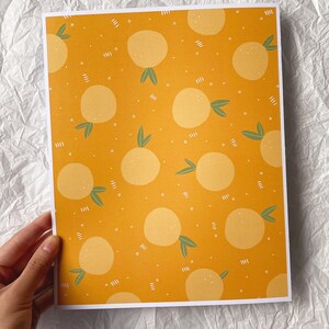 Clementine Art Print | Wall Decor - Art Print - Illustrated Print - Home Decor