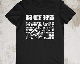 Jesse Robinson Mississippi Legendary Guitarist-Blues-Mississippi Blues-Silhouette